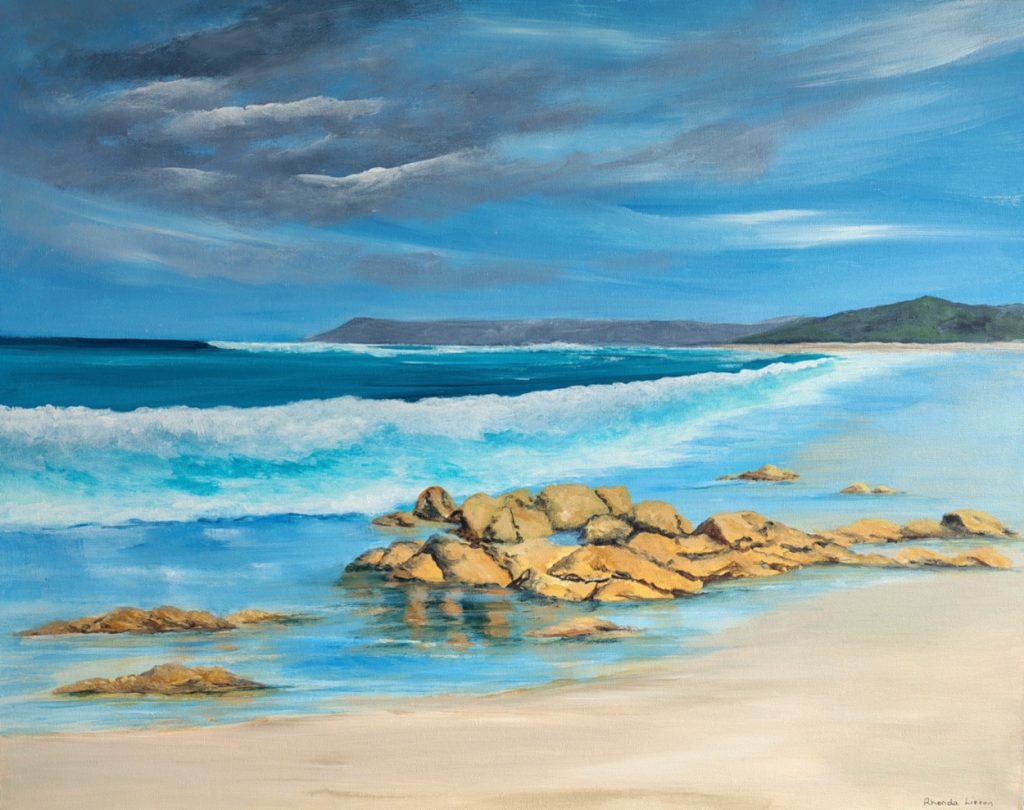 'Freycinet Peninsula' - acrylic on canvas